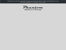 Tablet Screenshot of phantomsnow.com